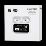 Audífonos Bluetooth A9 pro con pantalla touch (1)