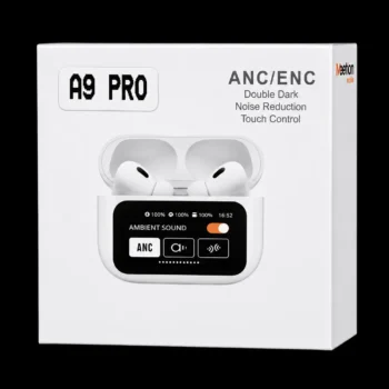 Audífonos Bluetooth A9 pro con pantalla touch